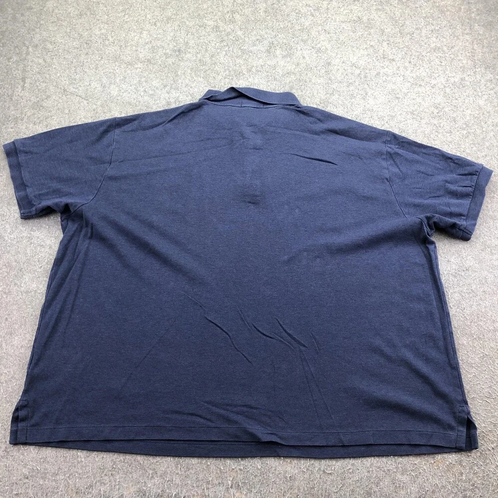 Polo Ralph Lauren Polo Shirt Mens 2XB Blue Pony Logo Short Sleeve Knit Casual